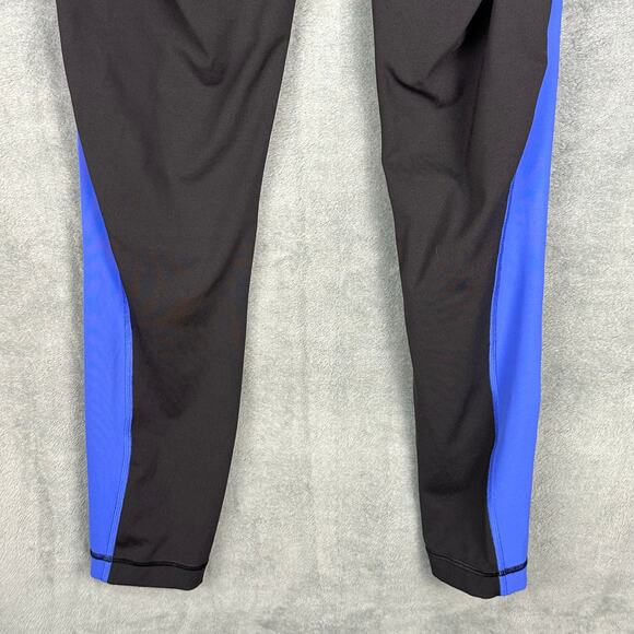 Lululemon Kick Serve Sweat Tight Pants Womens 4 Black Blue Leggings Athleisure - Picture 5 of 12